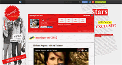 Desktop Screenshot of mariage-ete-2012.skyrock.com