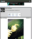 Tablet Screenshot of blackveilbrides-fan.skyrock.com