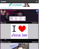 Tablet Screenshot of jena-lee-justin-bieber.skyrock.com