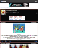 Tablet Screenshot of collection-bob.skyrock.com