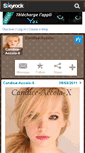 Mobile Screenshot of candice-accola-x.skyrock.com