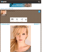 Tablet Screenshot of candice-accola-x.skyrock.com