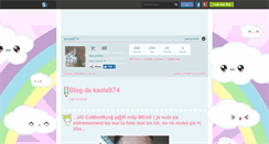 Desktop Screenshot of kaola974.skyrock.com