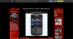 Desktop Screenshot of official-blackberry.skyrock.com