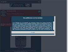 Tablet Screenshot of official-blackberry.skyrock.com