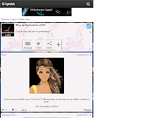Tablet Screenshot of gymnastics-love.skyrock.com