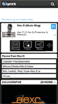 Mobile Screenshot of alex-r-official.skyrock.com
