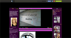 Desktop Screenshot of oumaima34.skyrock.com
