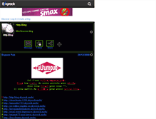 Tablet Screenshot of http-blog.skyrock.com
