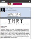 Tablet Screenshot of imrtlabbe.skyrock.com