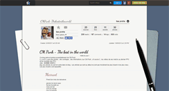 Desktop Screenshot of cmpunk-thebestintheworld.skyrock.com