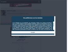 Tablet Screenshot of nikosdeloisel.skyrock.com