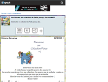 Tablet Screenshot of collection-poney.skyrock.com