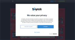 Desktop Screenshot of mlle-ol.skyrock.com
