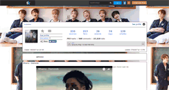 Desktop Screenshot of evabieber.skyrock.com