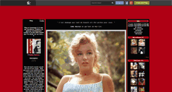 Desktop Screenshot of marilyn-monroe-x.skyrock.com