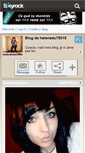 Mobile Screenshot of helenedu75015.skyrock.com