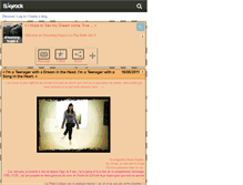Tablet Screenshot of dreaming-hope-x.skyrock.com