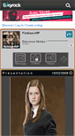 Mobile Screenshot of fictiion-hp.skyrock.com