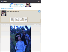 Tablet Screenshot of hicham-sabrina.skyrock.com