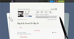 Desktop Screenshot of le-journal-de-meg-fic.skyrock.com