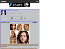 Tablet Screenshot of jessica-alba-81.skyrock.com