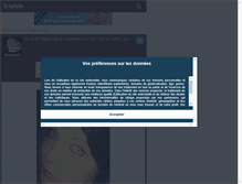 Tablet Screenshot of mlle-noemie76.skyrock.com