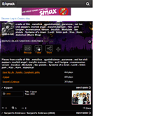 Tablet Screenshot of goth-n-roll.skyrock.com