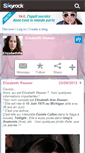 Mobile Screenshot of elizabethreaser.skyrock.com