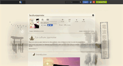 Desktop Screenshot of laculturejaponaise.skyrock.com