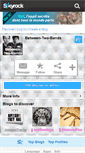 Mobile Screenshot of between-two-bands.skyrock.com