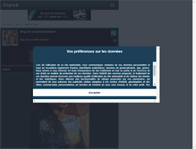 Tablet Screenshot of mafamillydabord.skyrock.com