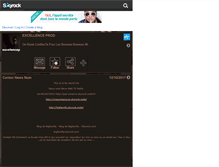 Tablet Screenshot of excellenceprod.skyrock.com
