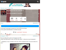 Tablet Screenshot of fanlouisdelort.skyrock.com