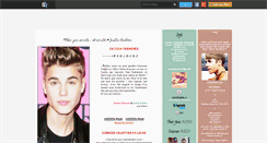 Desktop Screenshot of justinbiieber-love.skyrock.com