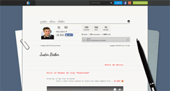 Desktop Screenshot of justin--drew--bieber.skyrock.com