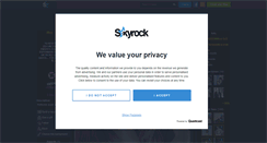 Desktop Screenshot of delectra.skyrock.com