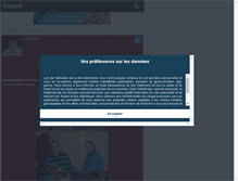 Tablet Screenshot of johnny043.skyrock.com