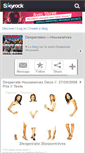 Mobile Screenshot of desperates----housewives.skyrock.com