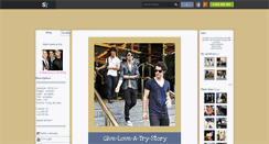 Desktop Screenshot of give-love-a-try-story.skyrock.com
