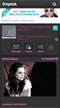 Mobile Screenshot of bellaxlovee.skyrock.com