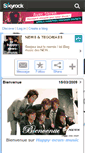 Mobile Screenshot of happy-news-music.skyrock.com