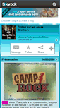 Mobile Screenshot of jb-camprock-fic.skyrock.com