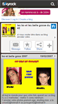 Mobile Screenshot of bellegossede2007.skyrock.com