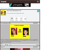 Tablet Screenshot of bellegossede2007.skyrock.com