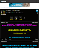 Tablet Screenshot of coursdetheatre.skyrock.com