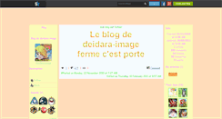 Desktop Screenshot of deidara-image.skyrock.com