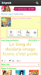 Mobile Screenshot of deidara-image.skyrock.com