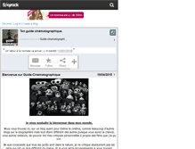 Tablet Screenshot of guide-cinematographique.skyrock.com