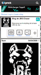 Mobile Screenshot of jbg-chaser.skyrock.com